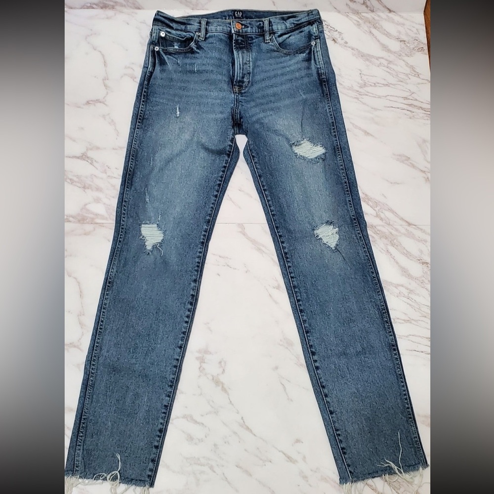 Gap Denim Slim Straight Leg for Size 10 Tall Women